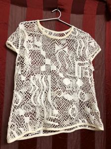 White  Lace Top