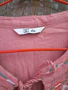 Pink Flared Dress