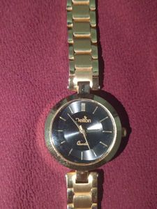 Gold-Tone Ladies&#39; Watch