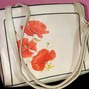 Poppy Floral Crossbody Bag