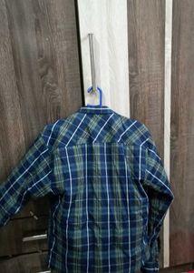 Plaid Button-Down Shirt