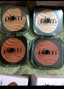 Plum Blushes & Highlighter