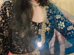 Velvet Lehnga