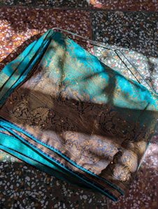 Elegant Striped Sari Blouse