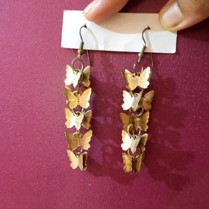 Butterfly Drop Earrings