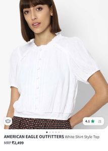 White Cotton Top