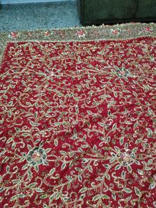 Bridal Heavy Work Lehenga Red Color With Dupatta And Blouse