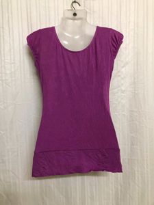 Clockhouse Purple Short Sleeve Top