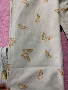 Butterfly Print Jeans