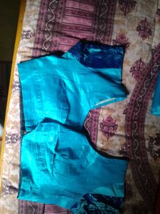 Teal Indian Saree