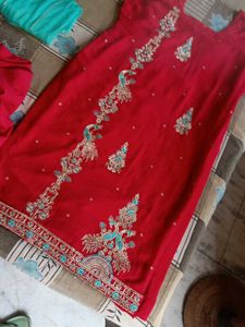 Pink Embroidered Kurta Salwar Suit