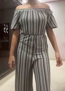 Black And White Jumpsuit
