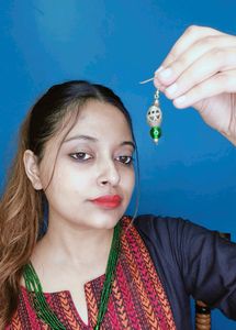 Women's Oxidised Jewellery Set 💚