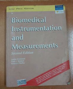 Biomedical Instrumentation and Measurements 2nd edition Leslie Cromwell, Fred J. Weibell, Erich A. Pfeiffer Pearson LPE