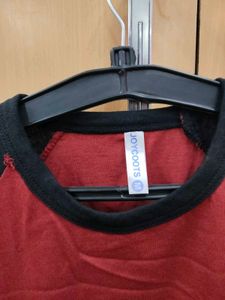 Red &amp; Black Graphic Tee (BZ)