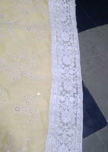 Elegant Yellow Embroidered Kurta Set