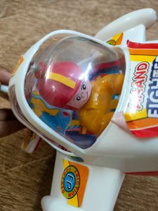 Push And Play Fighter Plane