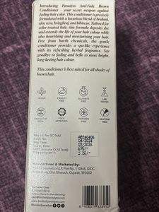 Anti-fade brown conditioner