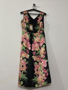 Floral Print Midi Dress