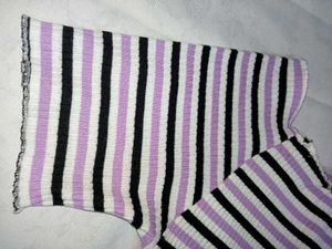 Striped Ribbed Dress