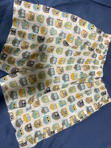 Quriky Owl Print Night suit Combo