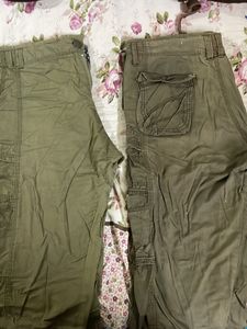 2 Pcs Cargo Half Pants