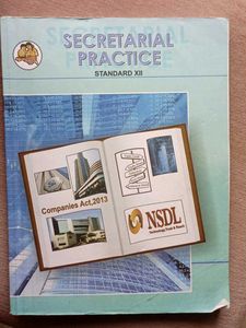 Secretarial Practice Std XII - Used Textbook