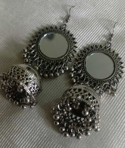 Oxidised Earrings