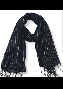 BlackFabric - cotton silk Scarf 🧣