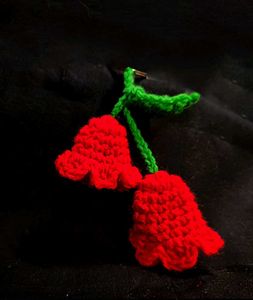 Crochet Flower Keychains