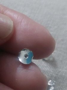 Dainty Lavender Crystal Drops 925 silver