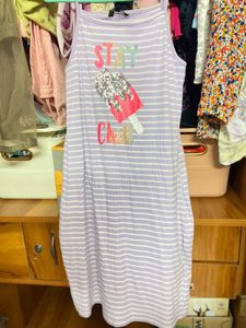 Girls' Striped Dress