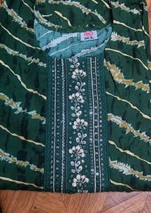 Elegant Green Kurta Set