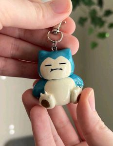 Snorlax , Pucca , Totoro Keychain Figure