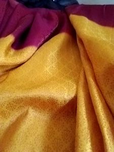 Kuberpattu Saree Mango Yellow