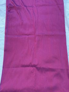 🍷Wine Coloured Slub Cotton Bottom Fabric