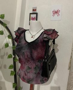 Fairy Core Top 🧚🏻‍♂️