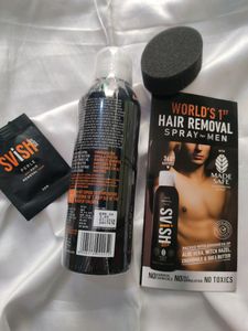 Svish Hair Removal Spray For Men