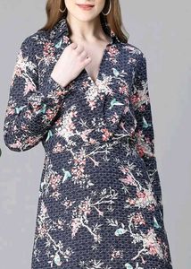 Oxolloxo Floral Print Mini Dress