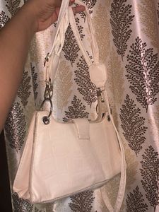 Chic White Handbag