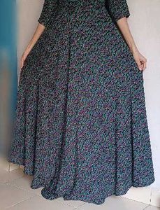 Floral Print Maxi Dress