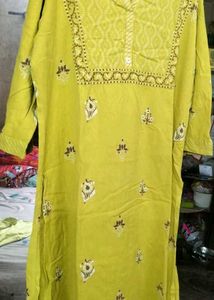 Cotton XXL Free Size Kurti Pant Sets.