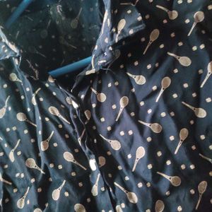 Patterned Casual Shirt