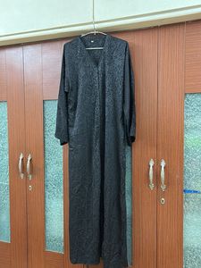 DXB Elegant Black Diamond Abaya