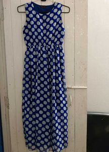 Polka Dot Maxi Dress