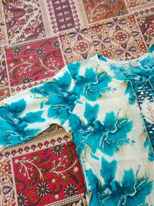 🟥Floral Print Tunic Top