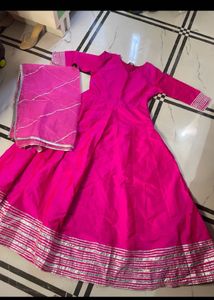 New Anarkali With Dupata