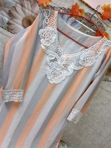 Striped Kurta Set