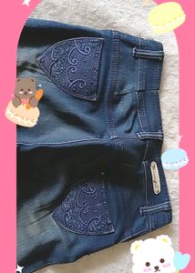 Vintage Blue Skinny Jeans 👖