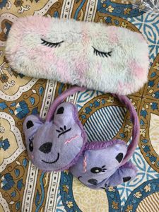 Combo Of Ear Muffs. &amp; Stationary Pouch